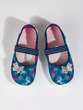 Niebieskie pantofle dla dziewczynki Viggami Jenny