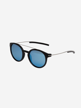 Stylowe okulary przeciwsłoneczne niebieskie damskie