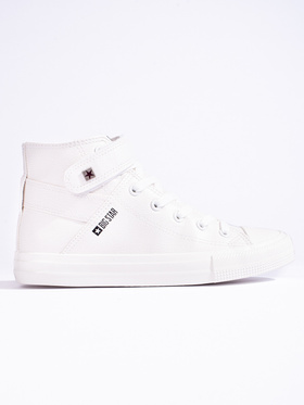 Chic High-Top White Sneakers by BIG STAR V274541