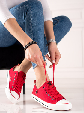 Red Sneakers BIG STAR JJ274124