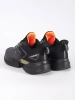 Men's grey-black sports shoes