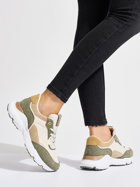 Trendy Green Sneakers