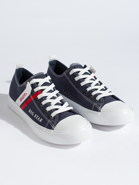 Navy Blue Sneakers by BIG STAR LL174006