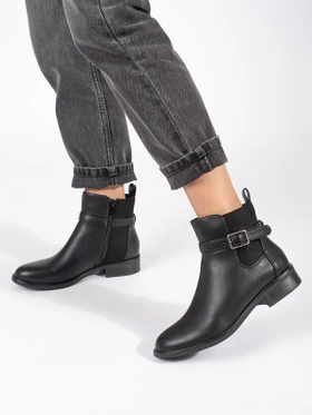 Classic Black Ankle Boots