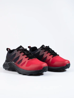 Trekking Shoes DK Softshell Black and Red