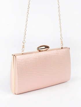 Classic Pink Petite Clutch Bag