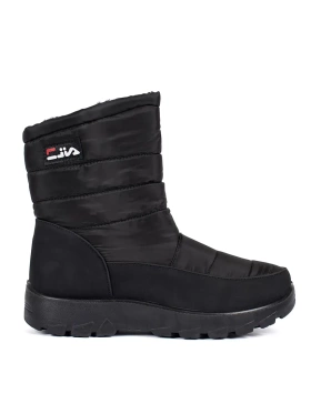 Black Lightweight Snow Boots