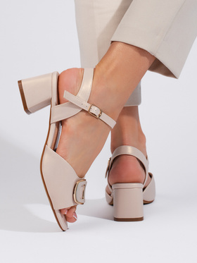 Creamy Sergio Leone Sandals