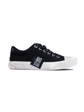 Big Star Black Canvas Sneakers