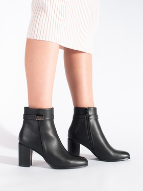 Stylish Black Ankle Boots by Sergio Leone