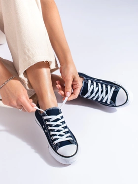 Classic Navy Sneakers