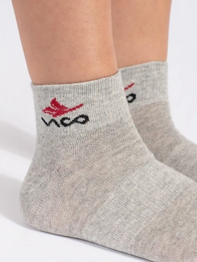 Vico Cozy Grey Socks 3-Pack