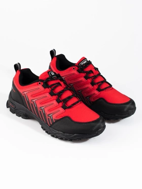 Red Adventure Trekking Shoes