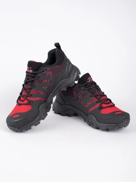 Black and Red Adventure Boots