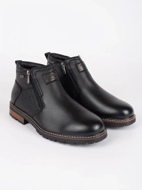 Warm Black Chelsea Boots