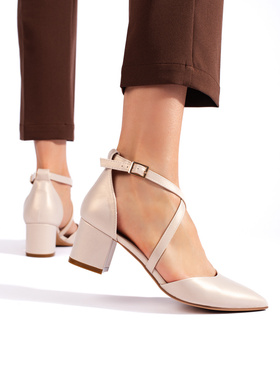 Beige Heels by Sergio Leone