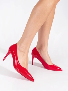 Glossy Classic Red Heels