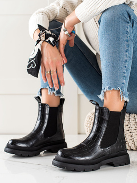 Black Chelsea Boots