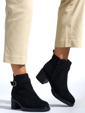 Black Suede Ankle Boots