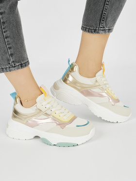 Chunky Sole Sporty Sneakers