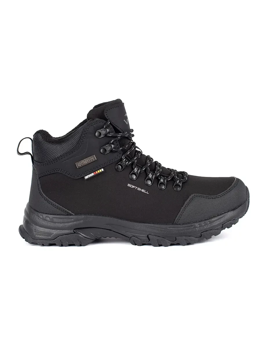 Black High Trekking Boots