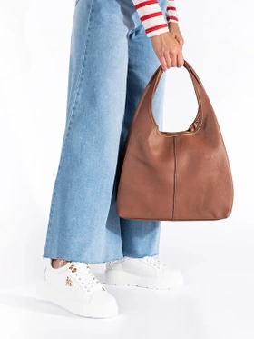 Chic Brown Shopper Bag