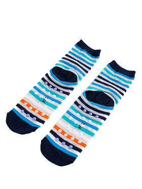 Striped Alien Socks for Kids