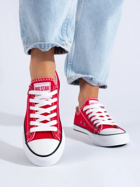 Red Classic Big Star Sneakers T274020603