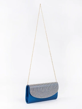 Classic Navy Blue Clutch Bag