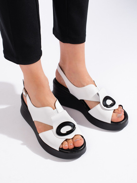 Comfy White Sandals