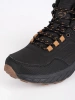 Black Lace-Up Trekking Boots