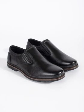 Black Slip-On Loafers