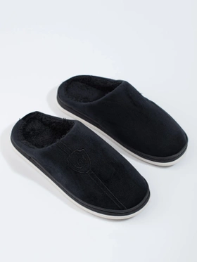 Cozy Black House Slippers