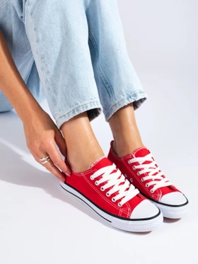 Classic Red Sneakers