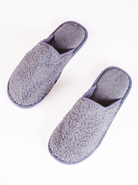 Cozy Gray Slippers