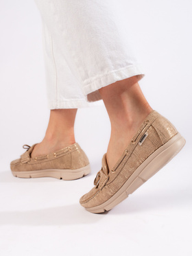 Comfy Beige Loafers