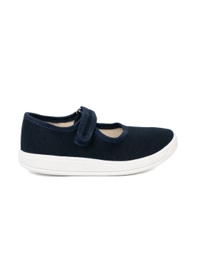 Navy Children's Velcro Sneakers