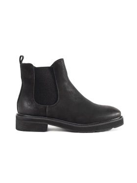 Classic Black Ankle Boots by Sergio Leone