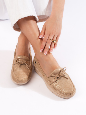 Comfy Beige Loafers