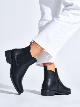 Black Ankle Chelsea Boots