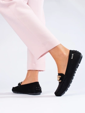 Classic Black Loafers