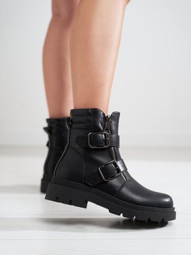 Stylish Boots with Buckles