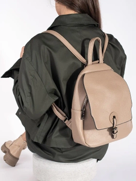 Classic Beige Backpack