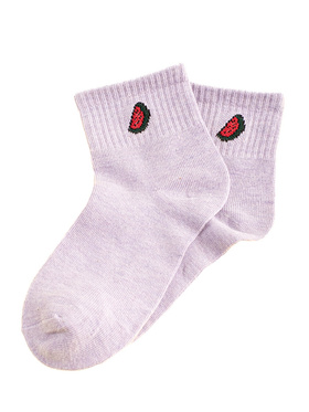 Children's Purple Watermelon Socks