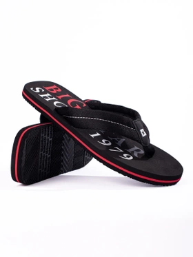 Big Star Black Slip-On Sandals LL174614