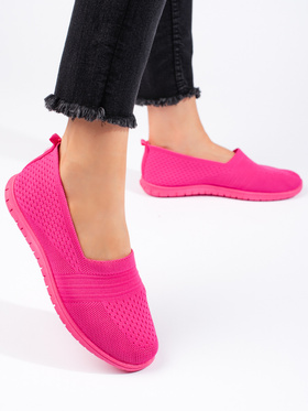 Pink Slip-On Sneakers