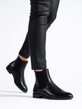 Black Chelsea Boots by Sergio Leone