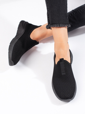 Chic Black Athletic Shoes