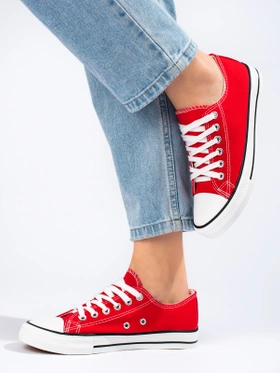 Classic Red Sneakers