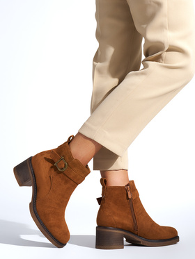 Warm Brown Ankle Boots